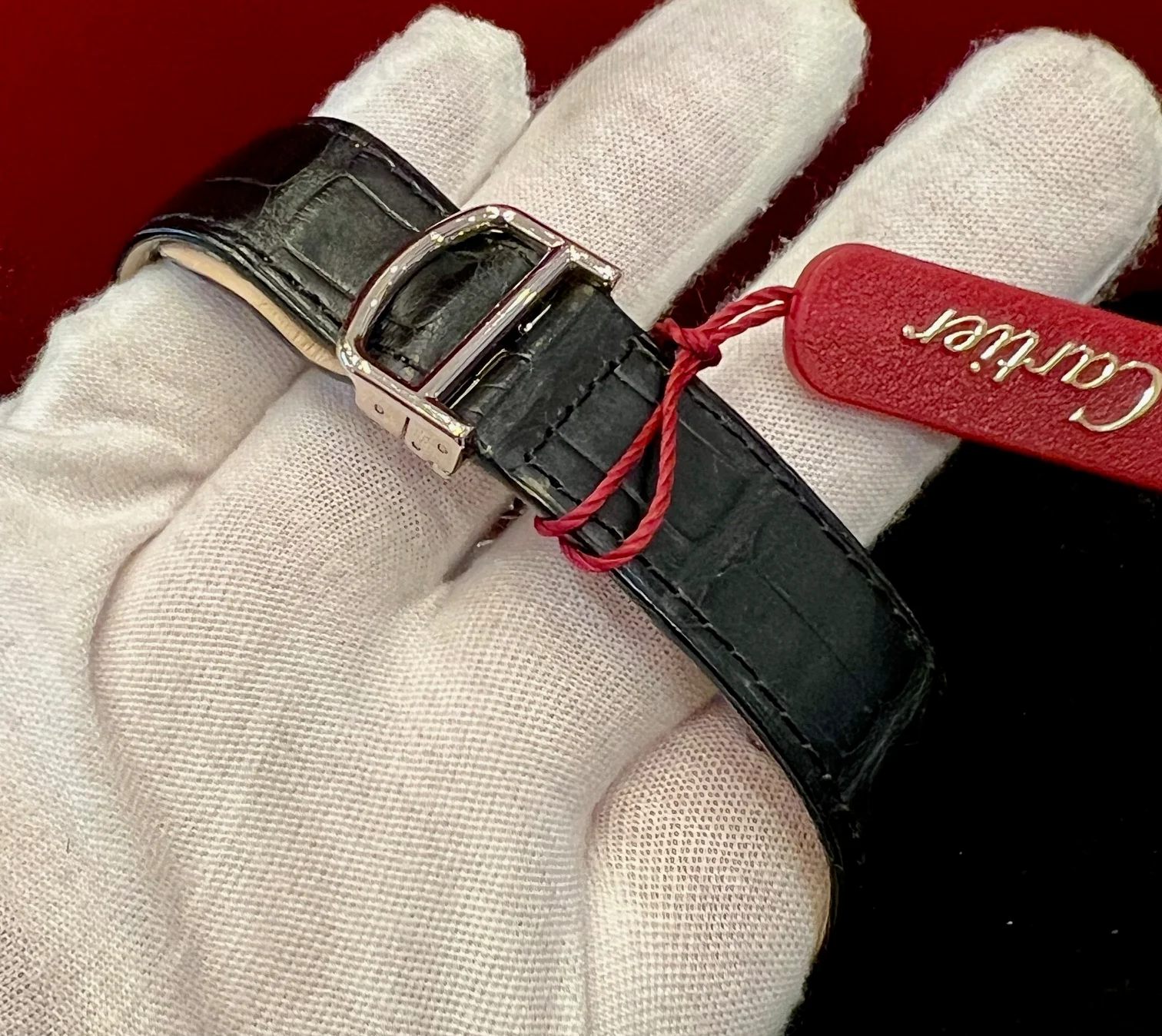 Cartier Pasha W3019851 Palladium 42mm white gold limited 99 pz - Image 3