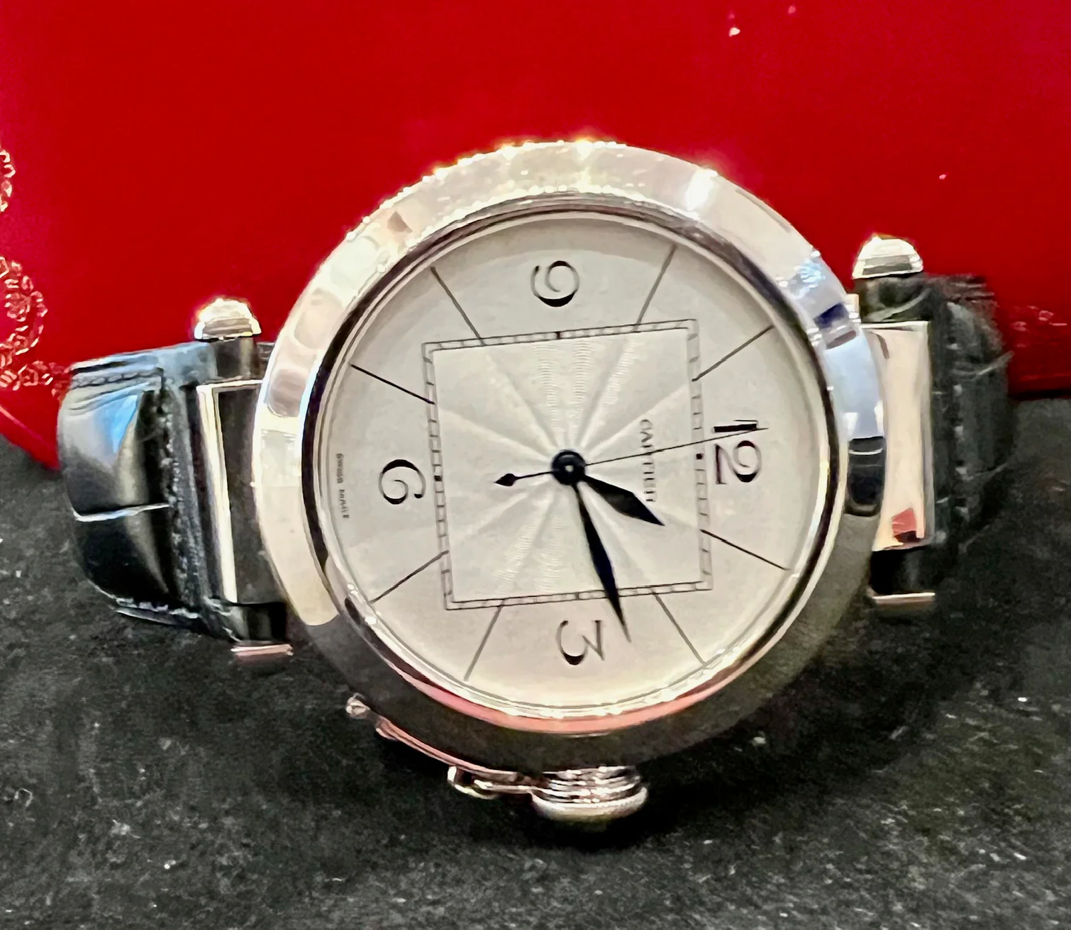 Cartier Pasha W3019851 Palladium 42mm white gold limited 99 pz - Image 5