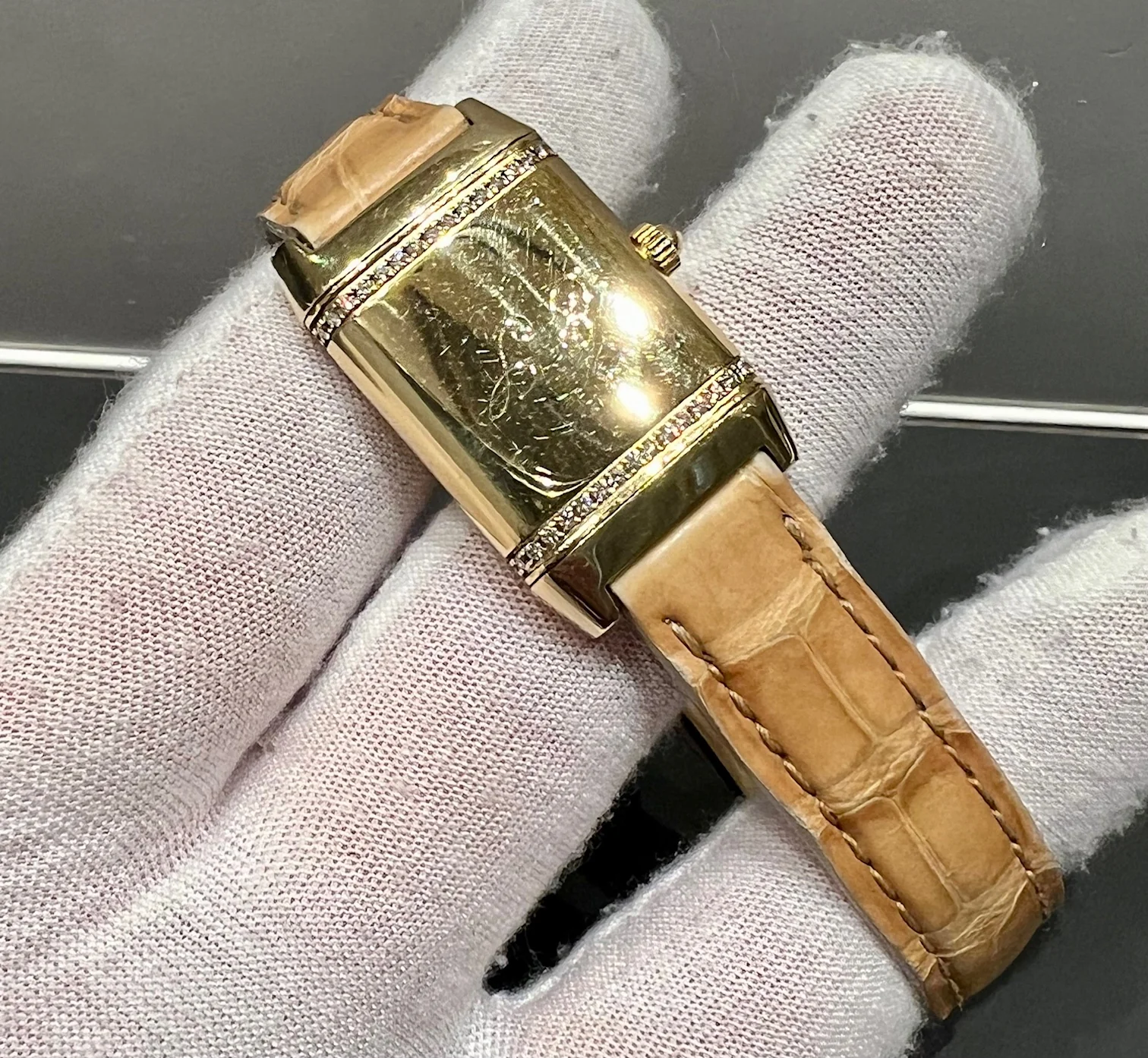 Jaeger-LeCoultre Reverso 18k Diamond 265.1.08 only watch - Image 7