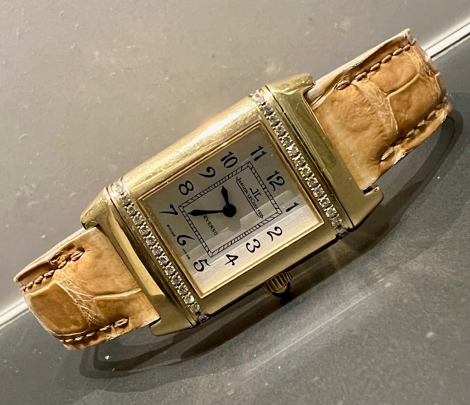 Jaeger-LeCoultre Reverso 18k Diamond 265.1.08 only watch - Image 9