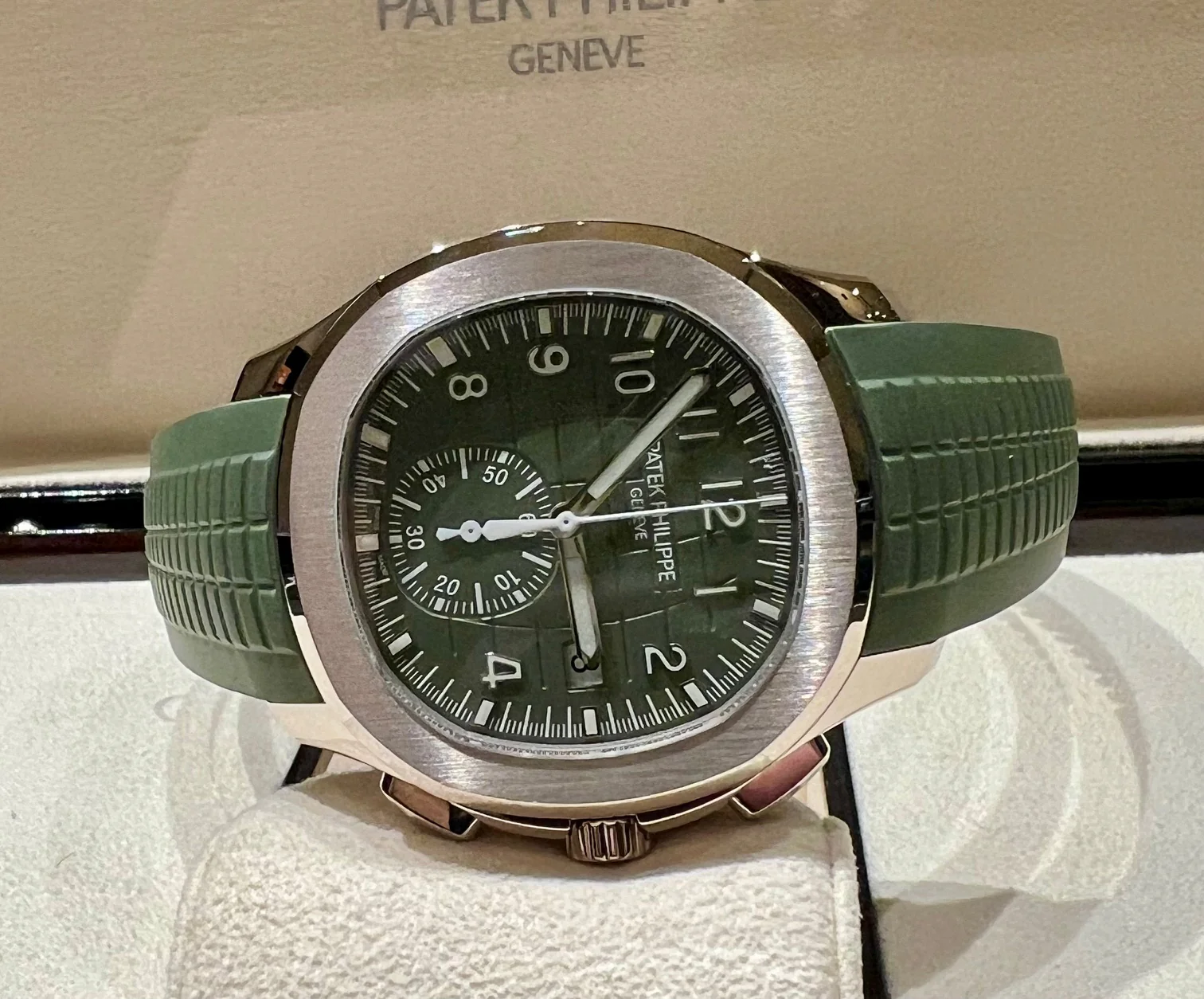 Patek Philippe Aquanaut 5968G 2021 like new Ita - Image 4