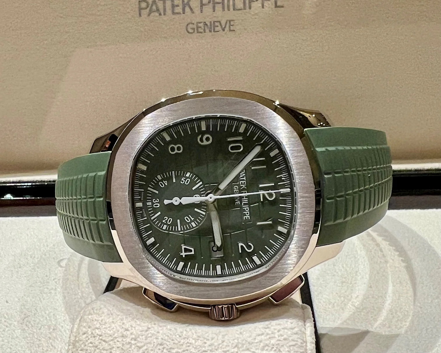 Patek Philippe Aquanaut 5968G 2021 like new Ita - Image 5