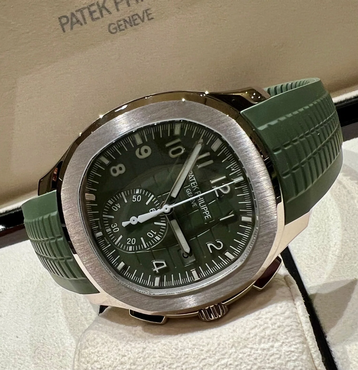 Patek Philippe Aquanaut 5968G 2021 like new Ita - Image 6