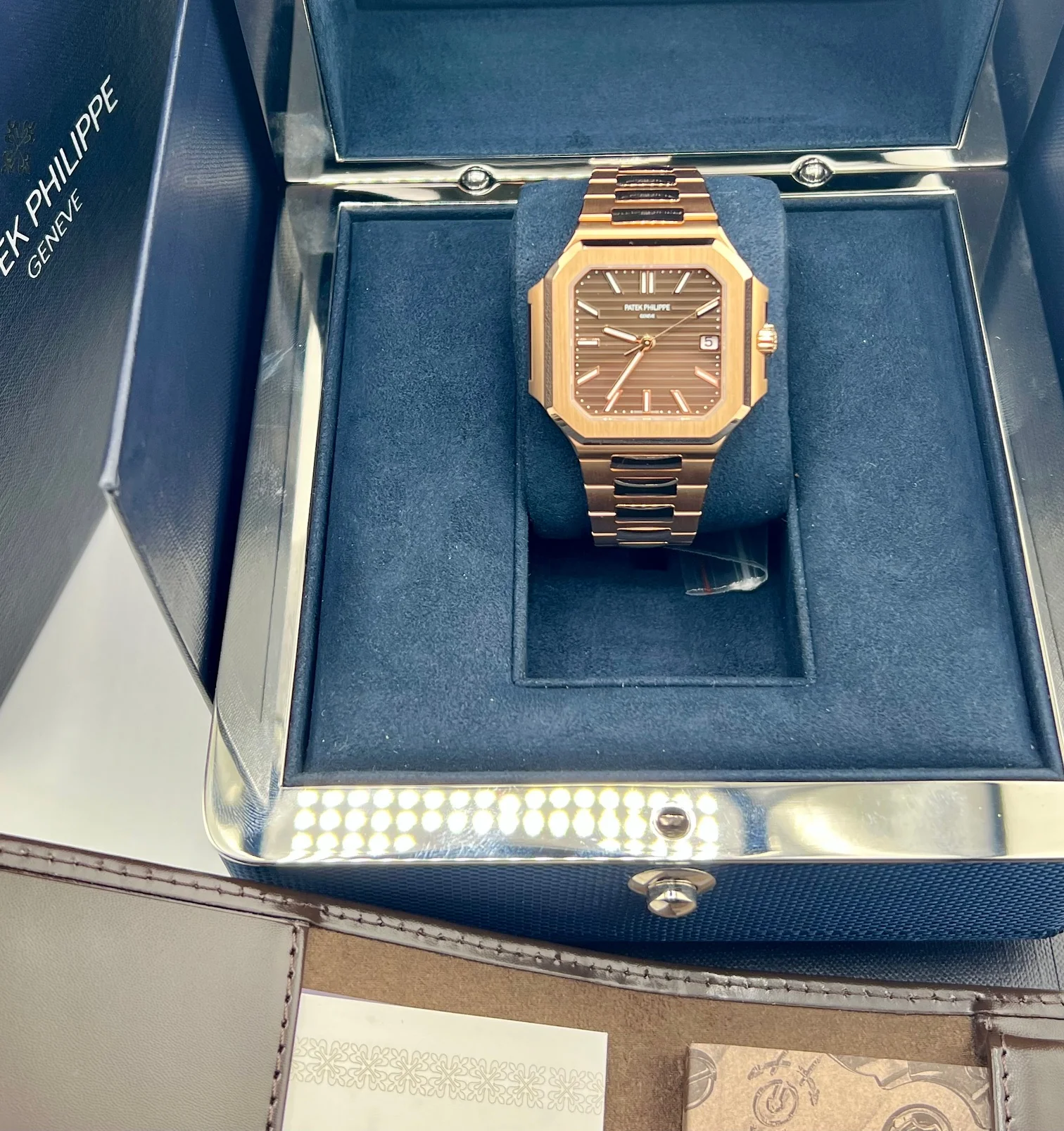 Patek Philippe Cubitus 7128/1R ''Chocolate'' 2025 NEW - Image 8