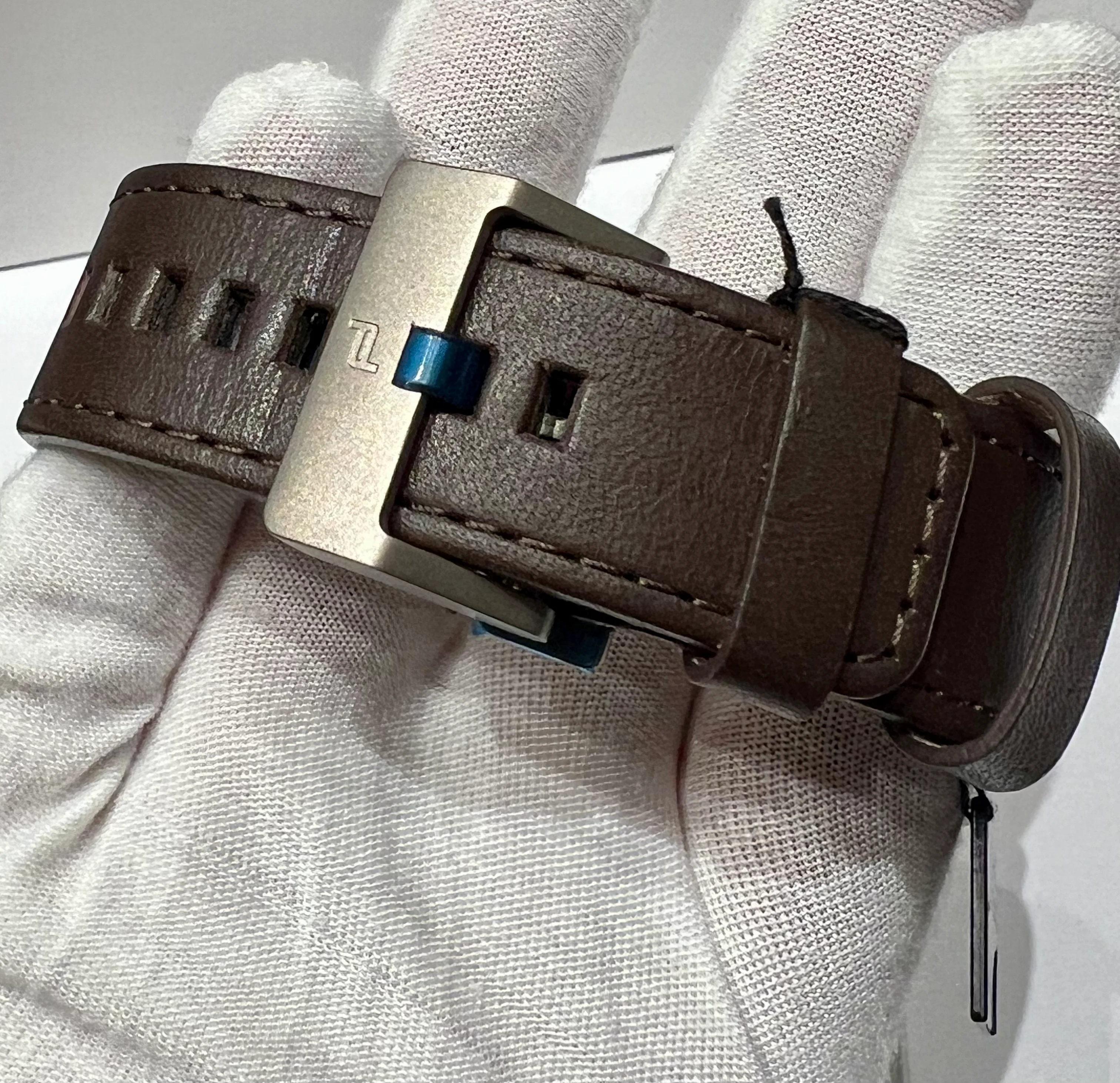 Porsche Design 1919 Chronotimer Flyback Brown Leather Chronometer NEW - Image 3