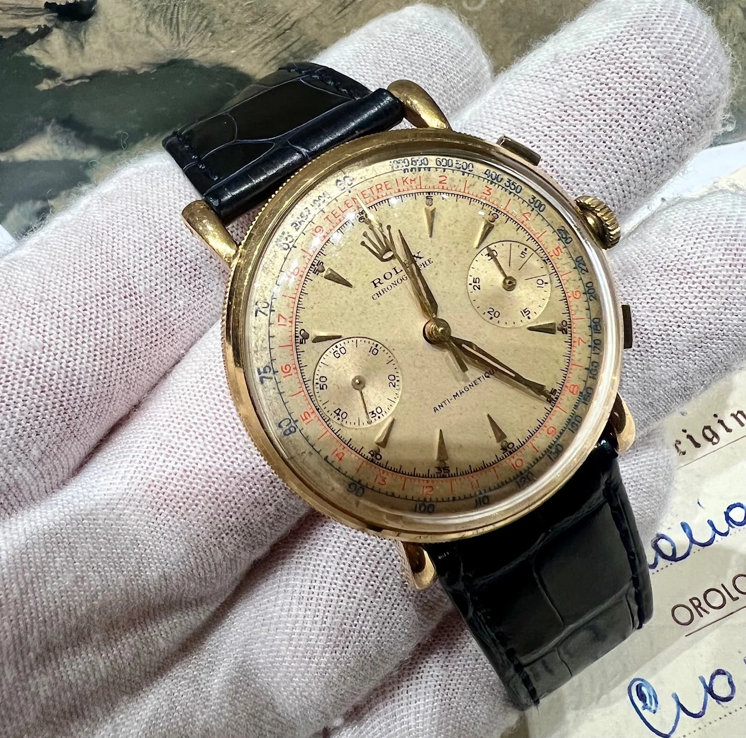 Rolex Chronograph 4062 Original Paper 1962 - Image 7