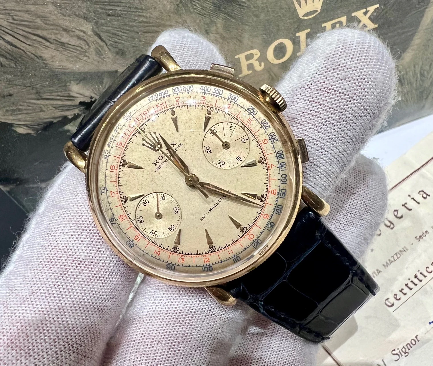 Rolex Chronograph 4062 Original Paper 1962 - Image 8