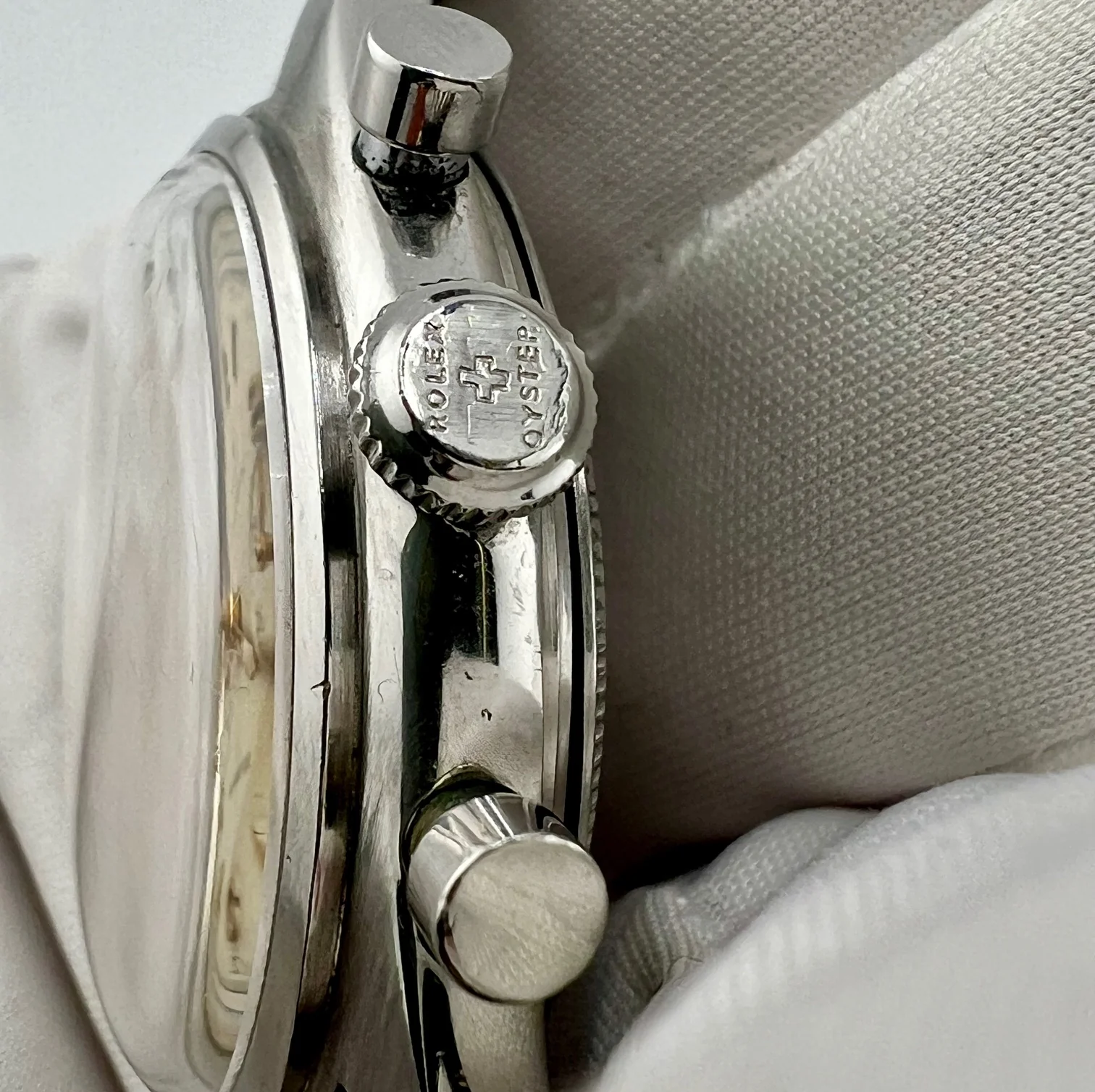 Rolex Chronograph ''Barilotto'' 4500 36mm anno 1946 solo orologio only watch - Image 11