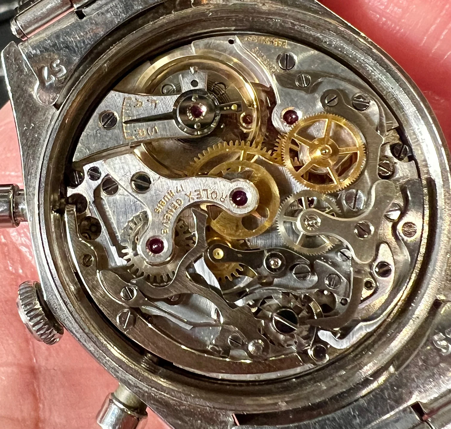 Rolex Chronograph ''Barilotto'' 4500 36mm anno 1946 solo orologio only watch - Image 3