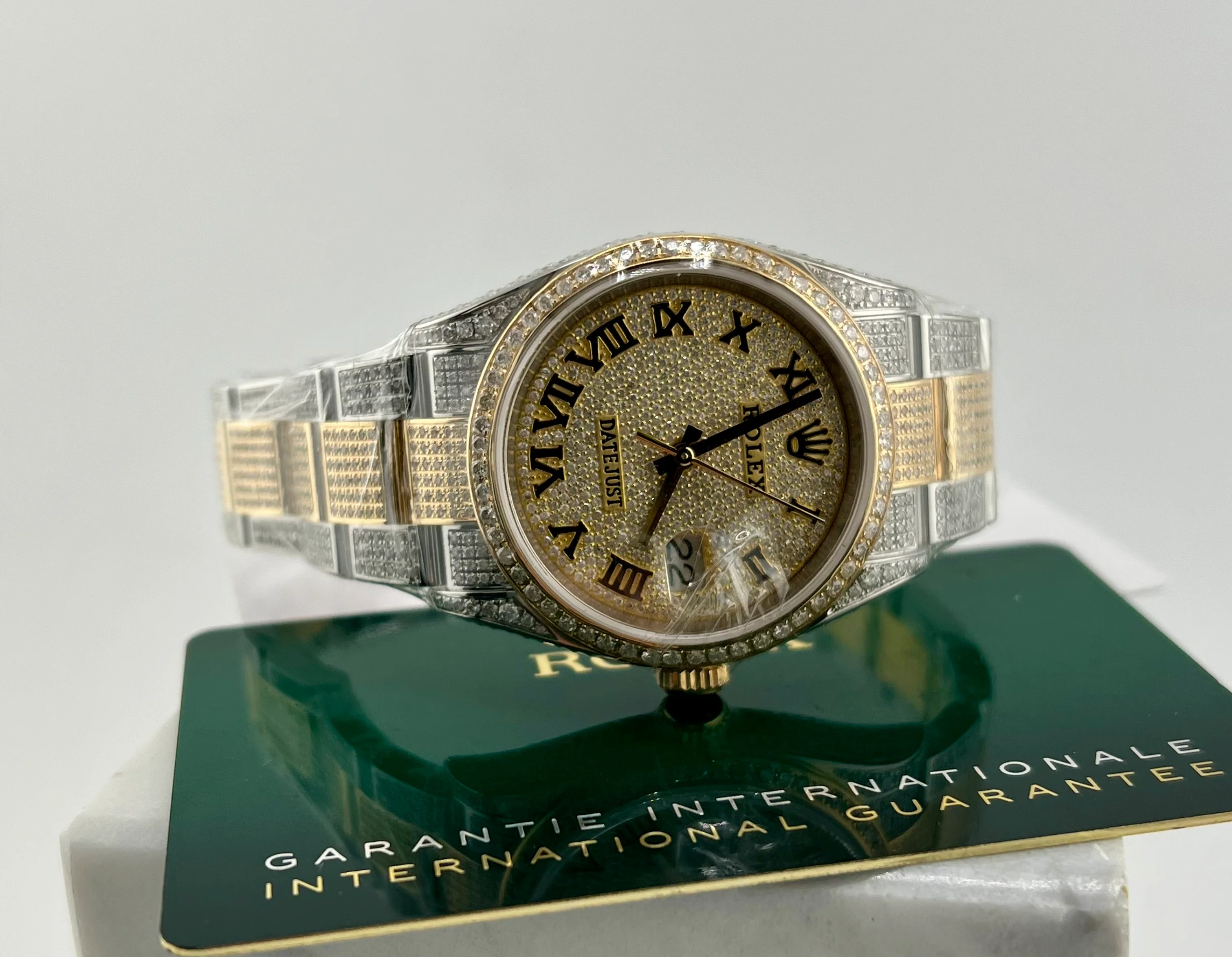 Rolex Datejust 126233 full pavè diamond custom 2025 36mm - Image 5