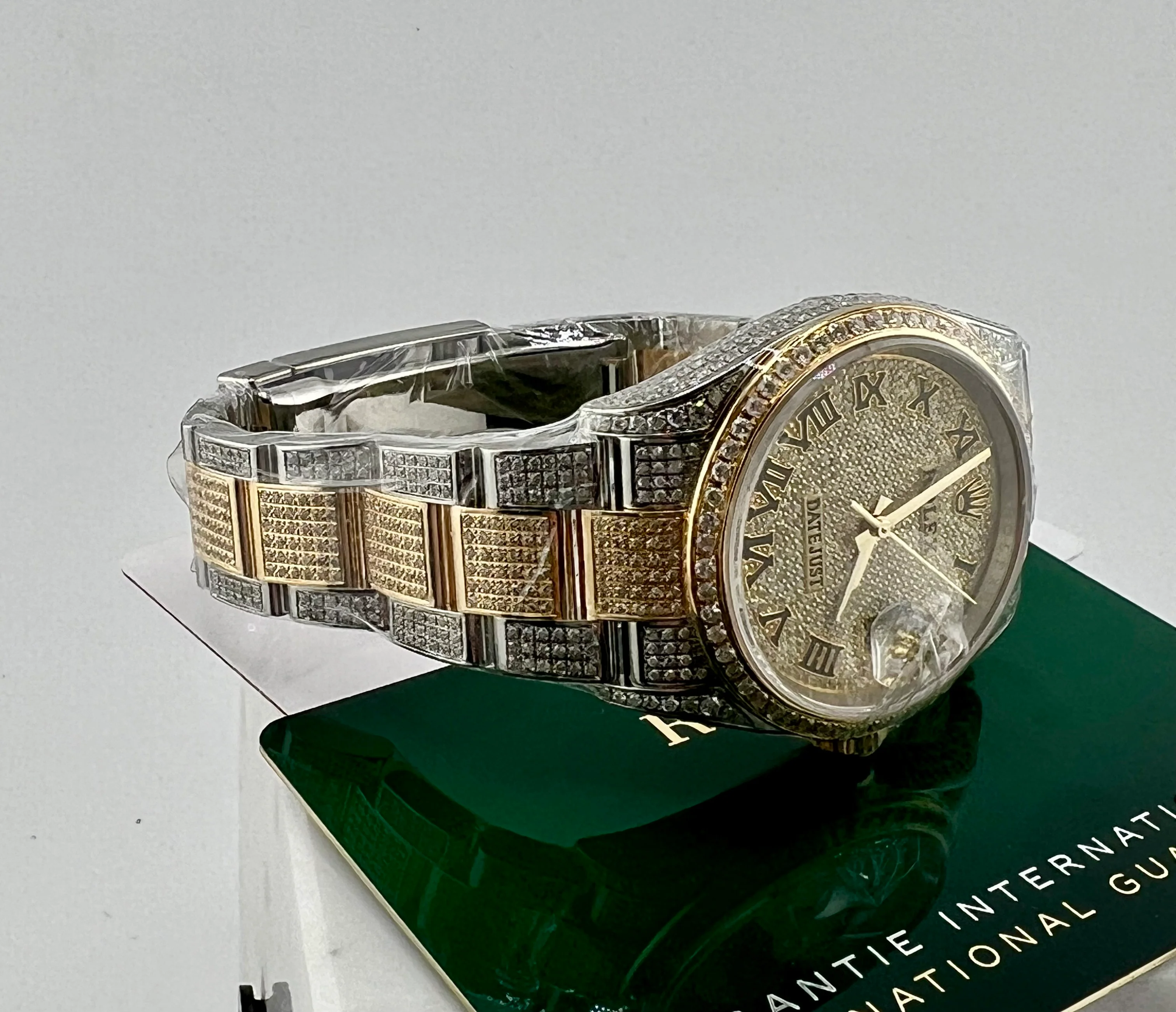 Rolex Datejust 126233 full pavè diamond custom 2025 36mm - Image 6