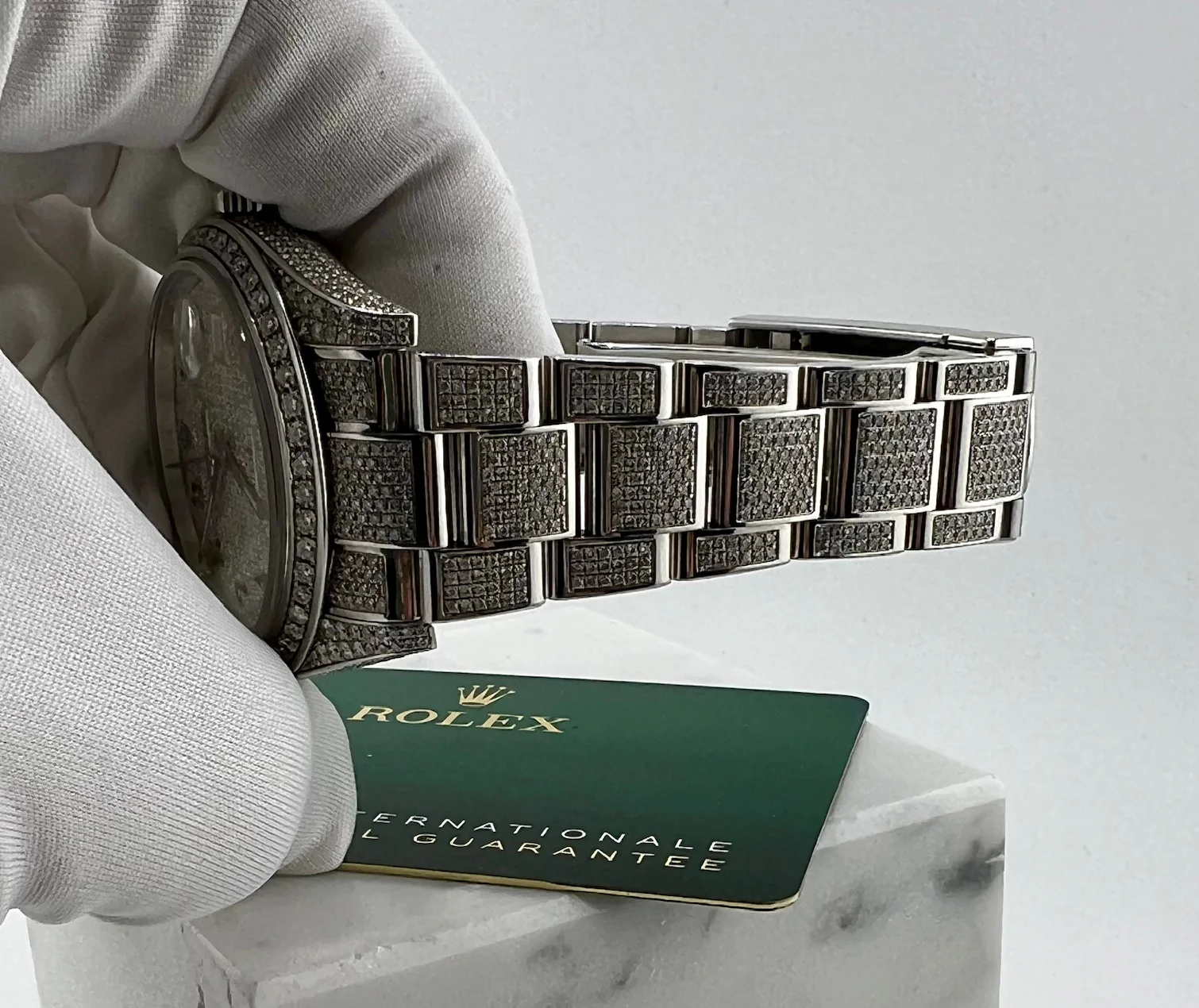 Rolex Datejust 126300 Custom Diamond Ice 2024 Oyster - Image 5