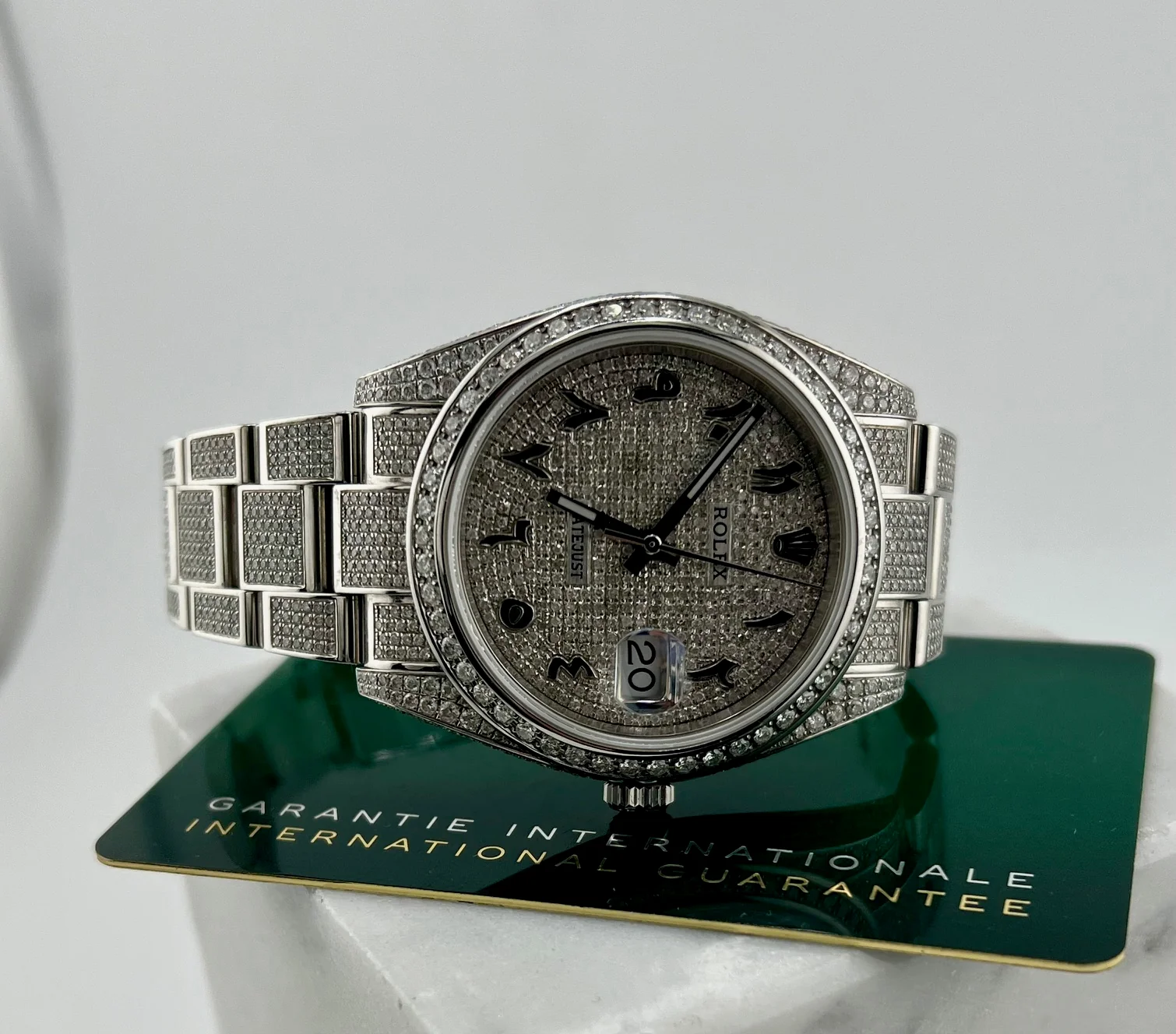 Rolex Datejust 126300 Custom Diamond Ice 2024 Oyster - Image 6