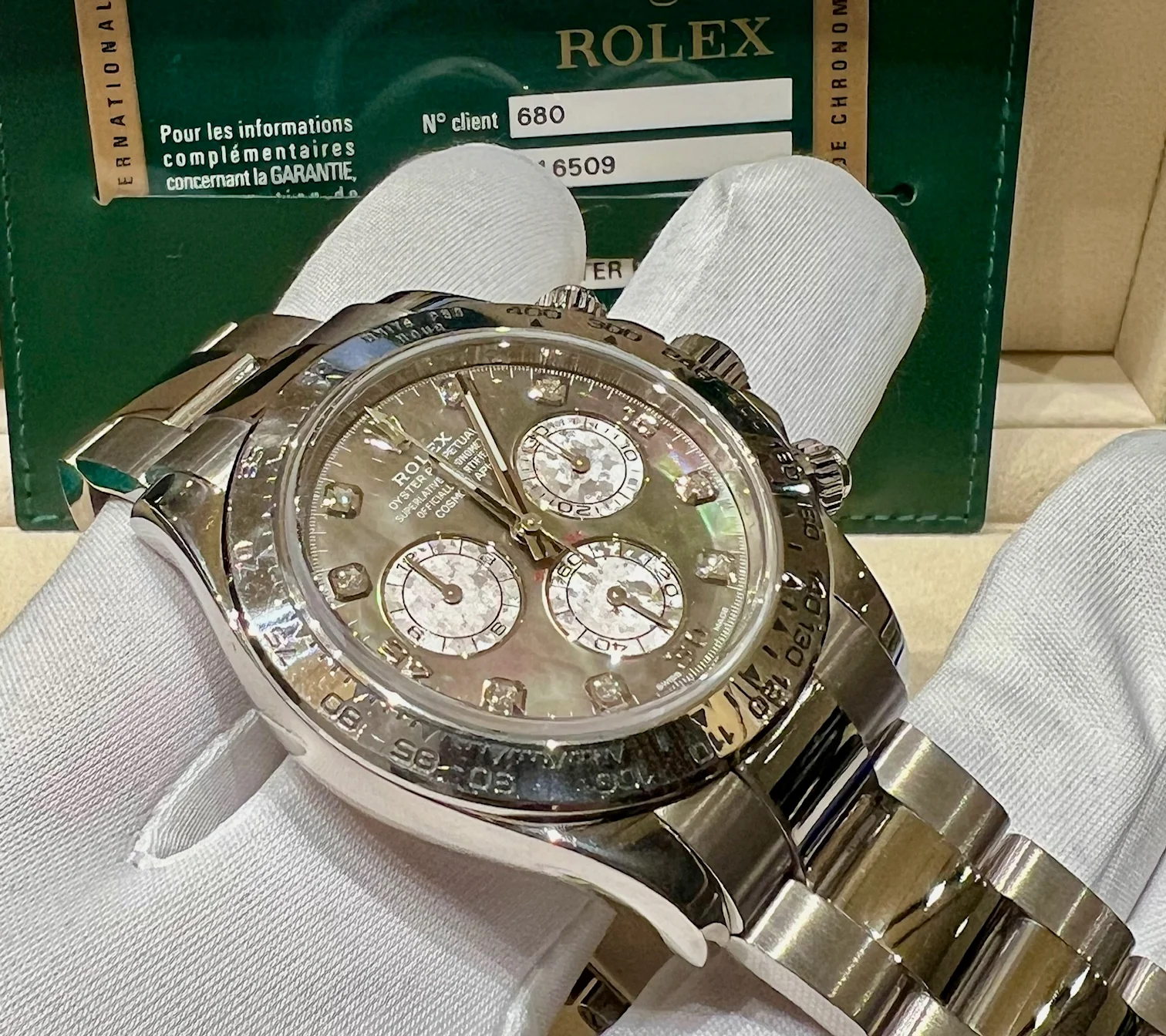 Rolex Daytona 116509 Crystal Dial 2014 Box&Paper - Image 3