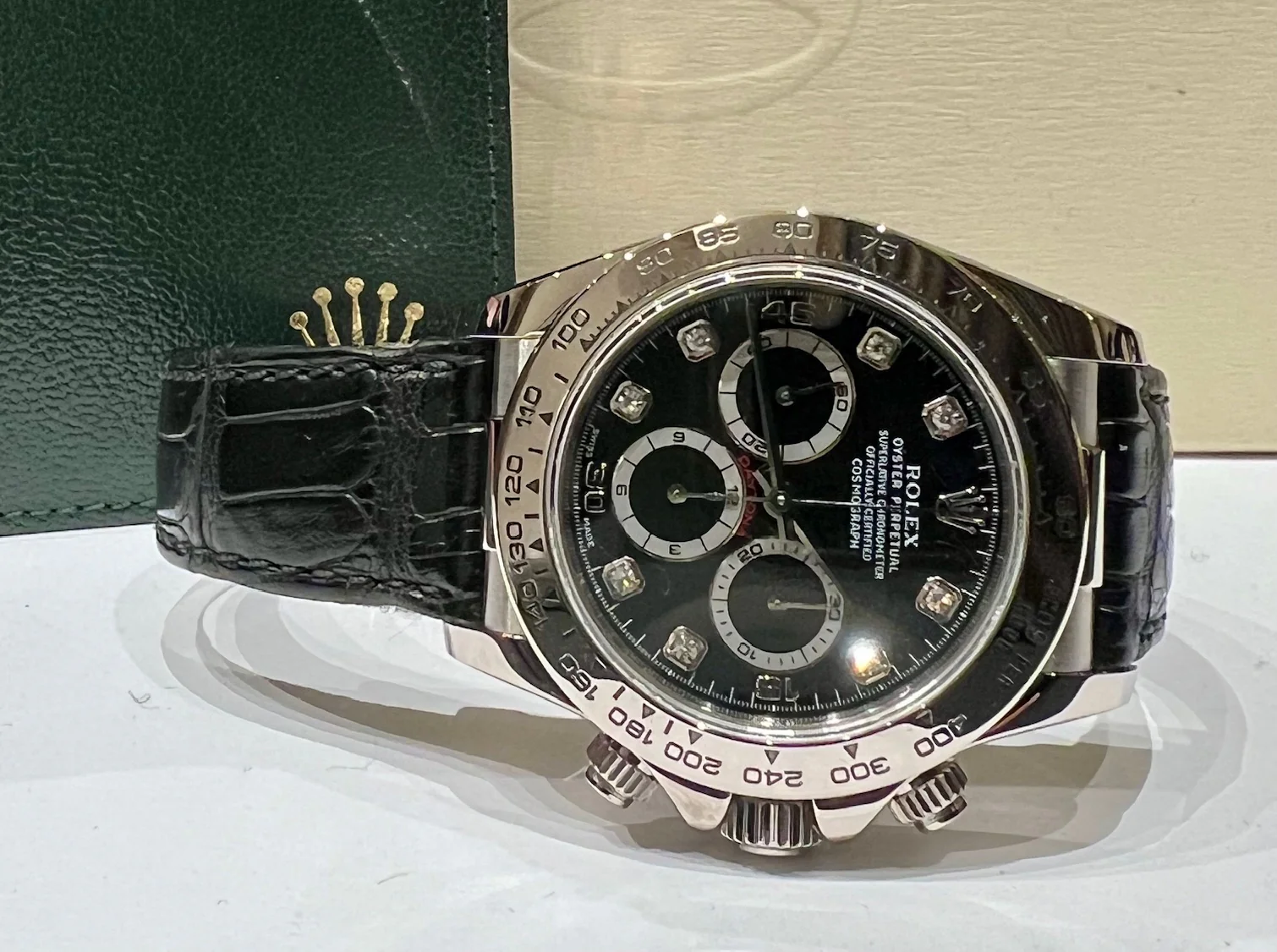 Rolex Daytona 16519 Black Diamond Index 1999 (CH) - Image 5