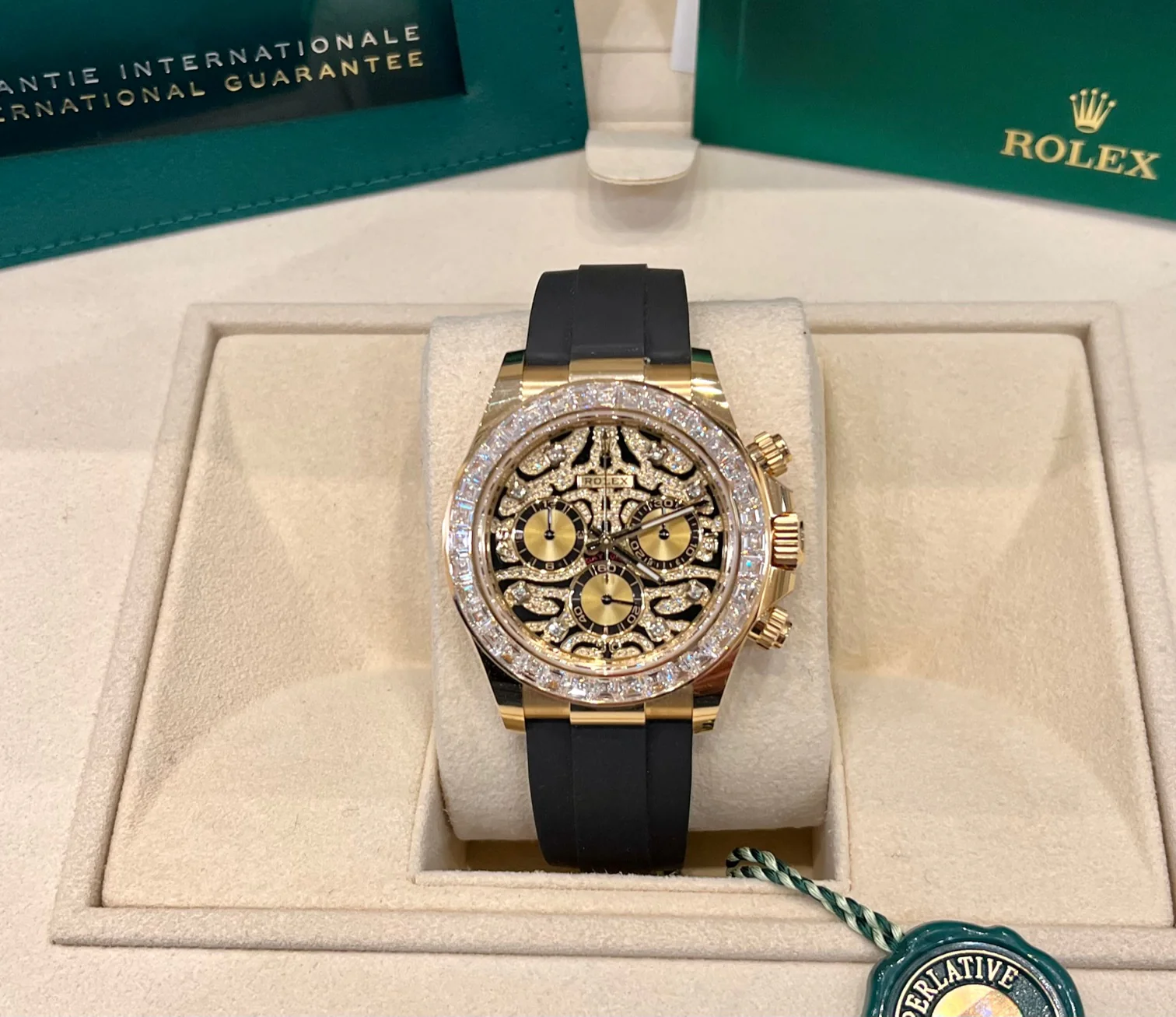 Rolex Daytona "Eye Of The Tiger" 116588TBR 2021 Stickers - Image 6